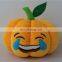 New emoji product cheap cute custom emoticon plush emoji pillow fashion stuffed plush soft toy halloween pumpkin