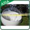 Outdoor Single Tunnel Inflatable Bubble Tent for Family Camping Backyard, Romantic Half Clear Snow Globe for Outdoor