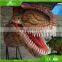2016 Hot sell Life Size Dinosaur Head Wall Mount