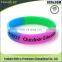 Wholesale high quality cheap custom silicone bracelet rubber wristband glowing in the dark for events