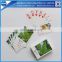Promotional paper 777 playing card with printing