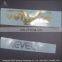 Ultra-thin Nickle sticker Shinning 0.05mm Ni decals customized small metal logo/metal auto /PC sticker