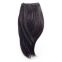 Natural Black Silky Straight Virgin Natural Curl Human Hair Weave