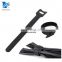 Industrial releasable flexible  reusable hook and loop nylon cable ties