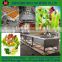 New developed fruit and vegetable washing machine with ozone, automatic air bubble fruit and vegetable washer