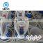 Newly Designed Gas Cylinder Trolley Movable Flap Type Oxygen Gas Bottle Valve ISO Standard 50L Oxygen Cylinder