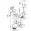 Loader Hydraulic Double Pump 705-51-20280 Hydraulic Pilot Pump WA300 WA350 Oil Transmission Gear Pump