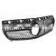 Black Front grill Diamond grille for Mercedes Benz W176 A CLASS A180 A200 A260 A45 2013 2014 2015