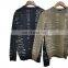 DiZNEW Wholesale Cotton Jacquard Knitted Pullover Sweater Men