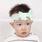 21colors Baby nylon Knotted headbands Toddler Girl Turban lace soft leaf Hair Band
