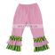 Toddler Baby Girls Icing Ruffle Leggings Pants Cotton Tights Active Trousers 3 pleats