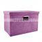 Colorful Cardboard Book Archive Office Non Woven Foldable Storage Box With Lid Foldable Storage Cube