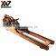 fitness Gym high wooden frame magnetic rower rowing machine