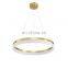 Modern minimalist living room chandelier post-modern creative ring led light restaurant cafe chandelier single head