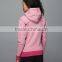 women gym sports hoodies wholesale women custom Zip sports hoodies fitness hoodie women jacket