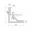 SHENGXIN   T slot 5353B Industrial Aluminium Extrusion Proiles