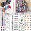 JOYFUL 566-594 Japanese style pet dog nail beauty stickers colorful printing nail stickers 3d adhesive decals