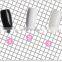Queen Shining Natural & White&Black Color No.3 Nail Tips