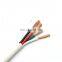 AWG copper round 2/4/6/8 cores conductor PVC insulation colored white transparent Speaker Cable wire