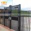 Popular high quality powder coated house main iron gate designs