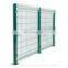 Wholesale H 1.2 m * W 3 m 3D curved wire mesh fence panel with square post for security barrier