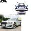 S8 Style Auto Tuning Car Race Full Body Kit for Audi A8 13-15