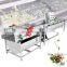 Leaf Vegetable Washer Machine Continuously Vegetable Fruit Cleaning Machine Vortex Washing Tank Fruits