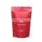 Custom printed doypack mylar bags wholesale coffee body scrub packaging