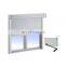 China building material supplier aluminium windows with shutter