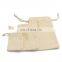 Factory Direct Supply Linen Ivory Packaging Bags For Jewelry