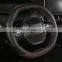 Suitable car steering wheel cover carbon fiber leather interior Car accessories Steering wheel cover for Peugeot 3008 4008 5008