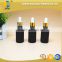 30ml black colour painting essential oil glass bottle