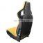 Adjustable Beige  PVC Universal car use sport racing seats