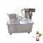 automatic e-liquid vial bottle capping labelling filling machine line