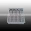 60x60 Grille Louver Ceiling Light T8 Fluorescent Fitting With Transparent Diffuser