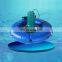 Stainless steel solar aerator fish pond surge wave aerator