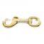 JRSGS Heavy Duty Bolt Snap Double Ended Locking Key Solid brass Hardware S0253