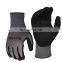Safety Polyester Liner Palm Coated Work Gloves Men Nitrile Coated Work Gloves