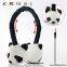 Factory price Volume control lovely plush kids Headphones
