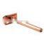 luxury women rose gold customized design metal traditional double edge blades men shaver gift shaving razor