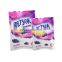 Factory Custom print Wholesale Price Flat Pouch Plastic Snack Protein Bar Wrapper pouch Biscuit Packaging Bag
