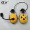 Professional wireless noise reduction intercom half duplex  headset Hanging on bold yellow safety hat“YISHENG” YS-DJ-02H Series