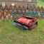 radio control lawn mower, China grass cutter price, tracked robot mower for sale