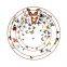 Antique Dinnerware Sets Fine Bone China Butterfly Plate Pattern Dinner Plates Sets With Gold Rim