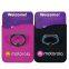 Hot Sale Silicone Phone Card Holder With Ring Stand Customized Design Available