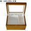 T942 Custom White Paper Gift Packaging Box for Cufflink Clip Bow Tie