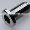 Nickel-plated, M5 brass screw terminal