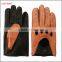 Men's driving leather gloves goatskin handmade leather gloves