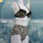 Latest White Milk Leopard Decorative and High Waist Seamless Underwear