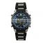 New Black & Blue Silicon Material Men Watches For Sport